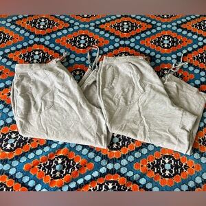 Women’s Avenue 2 pair cotton Gray Cropped Joggers